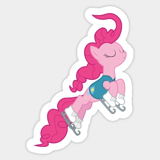 Ice Skater Pinkie Pie 3 Sticker